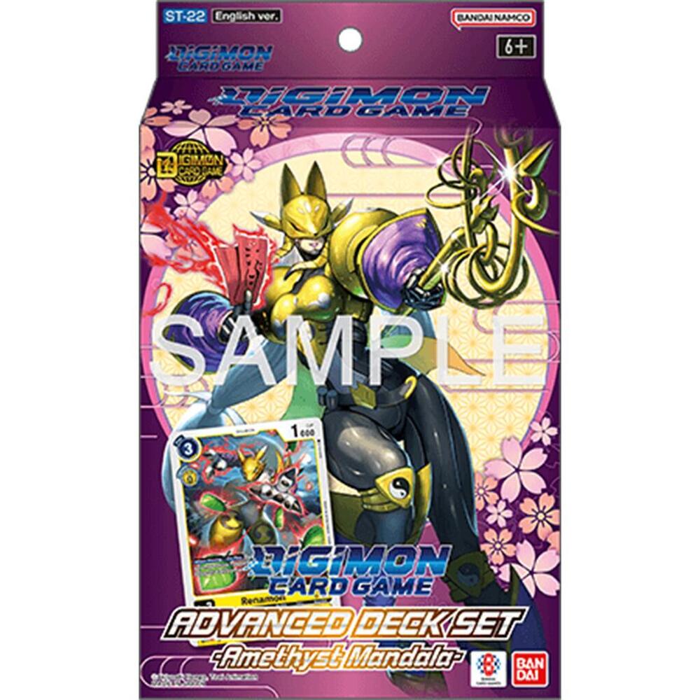 Digimon TCG: Advanced Starter Deck - Amethyst Mandala (ST-22)