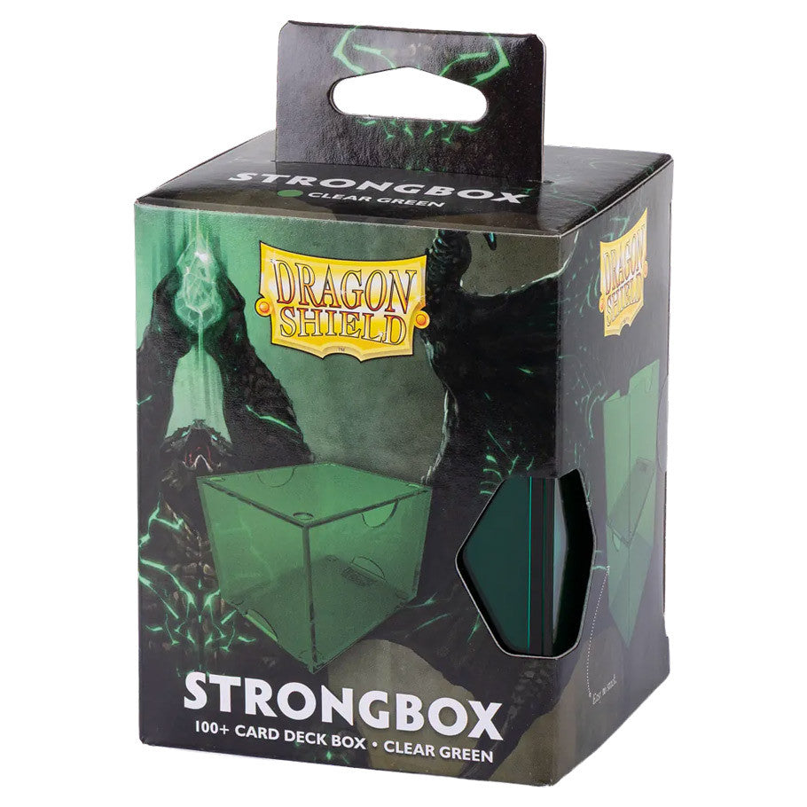 Dragon Shield: Strongbox - 100+ Clear Green