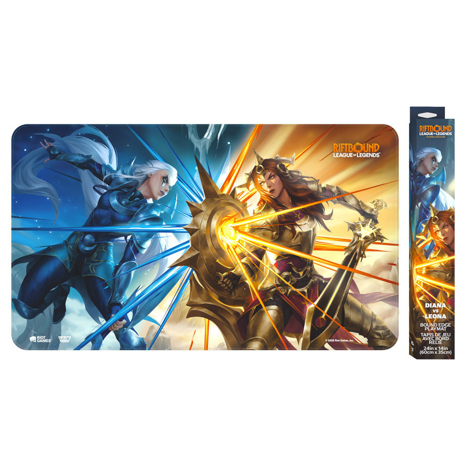 Playmat: Riftbound Vendetta - Diana vs Leona