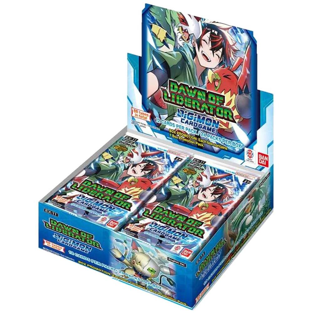 デジカ　DAWN OF LIBERATOR SR以下4コン Digimon Card Game: Dawn of Liberator (Ex-11) (24ct)