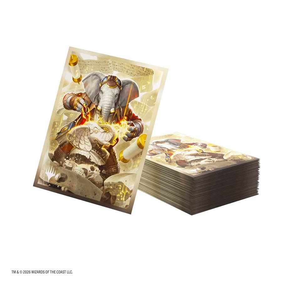 Magic: The Gathering - Secrets of Strixhaven - Premium Art Sleeves - Quintorius History Chaser