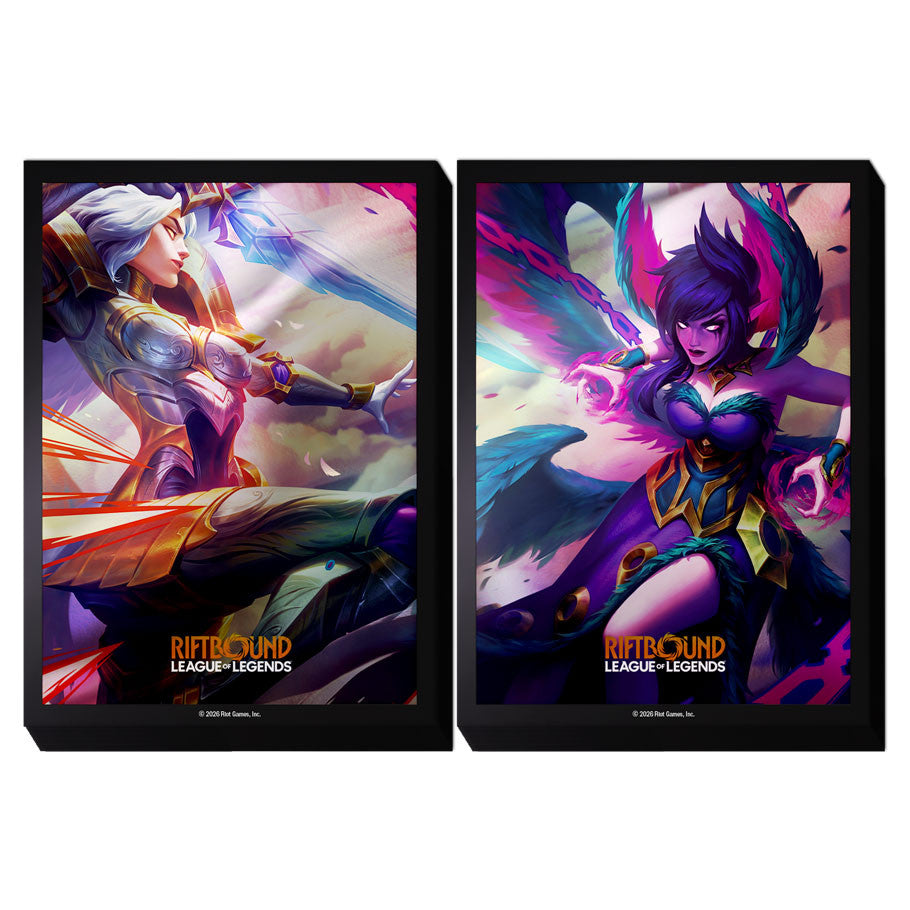 Card Sleeves: Riftbound Vendetta - Kayle vs Morgana (100ct)