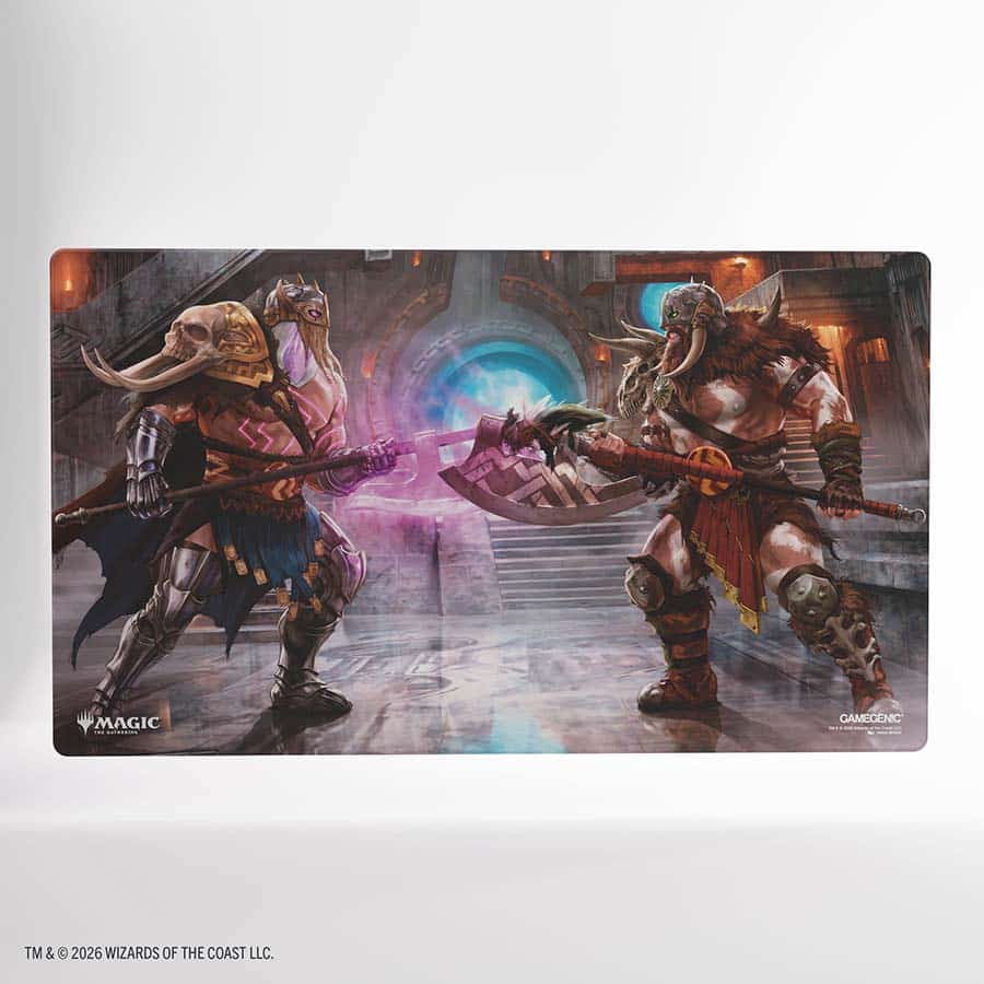 Magic: The Gathering | Reality Fracture Shiny Playmat - Garruk of the Veil Garruk Uncursed