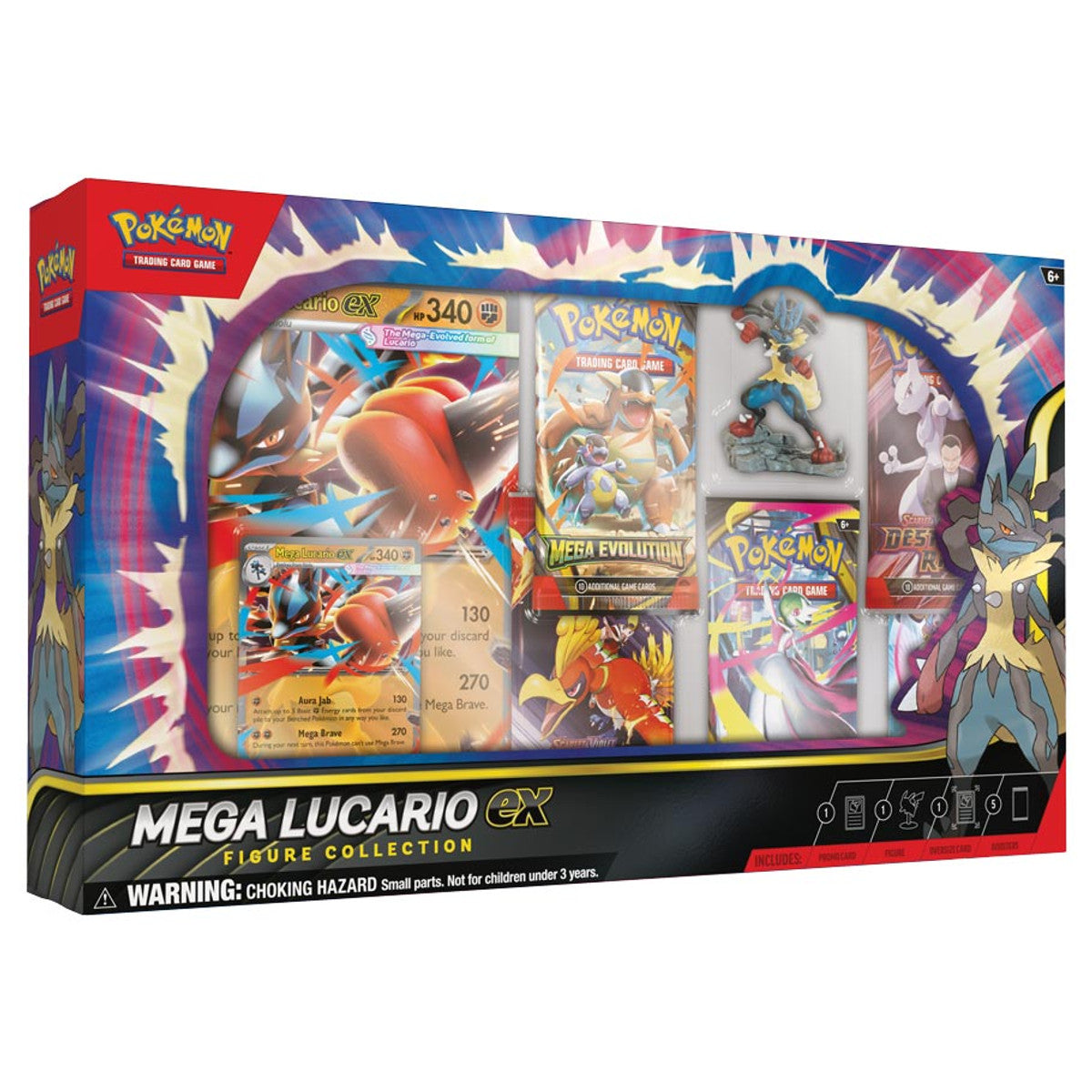 Pokemon TCG: Mega Lucario ex Figure Collection