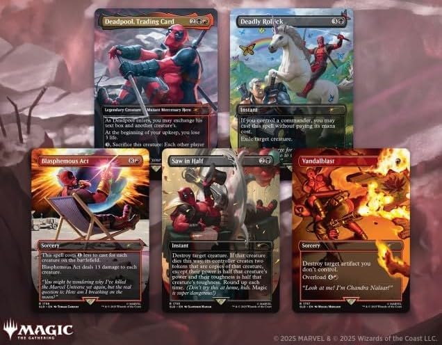 Magic the Gathering Secret Lair x Marvel's Deadpool (Non-Foil)