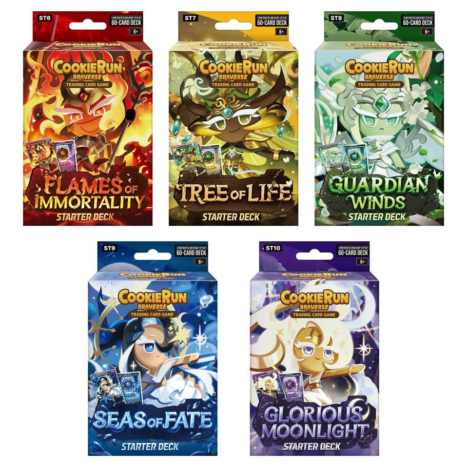 CookieRun TCG: Legendary Cookie Starter Deck - Guardian Winds
