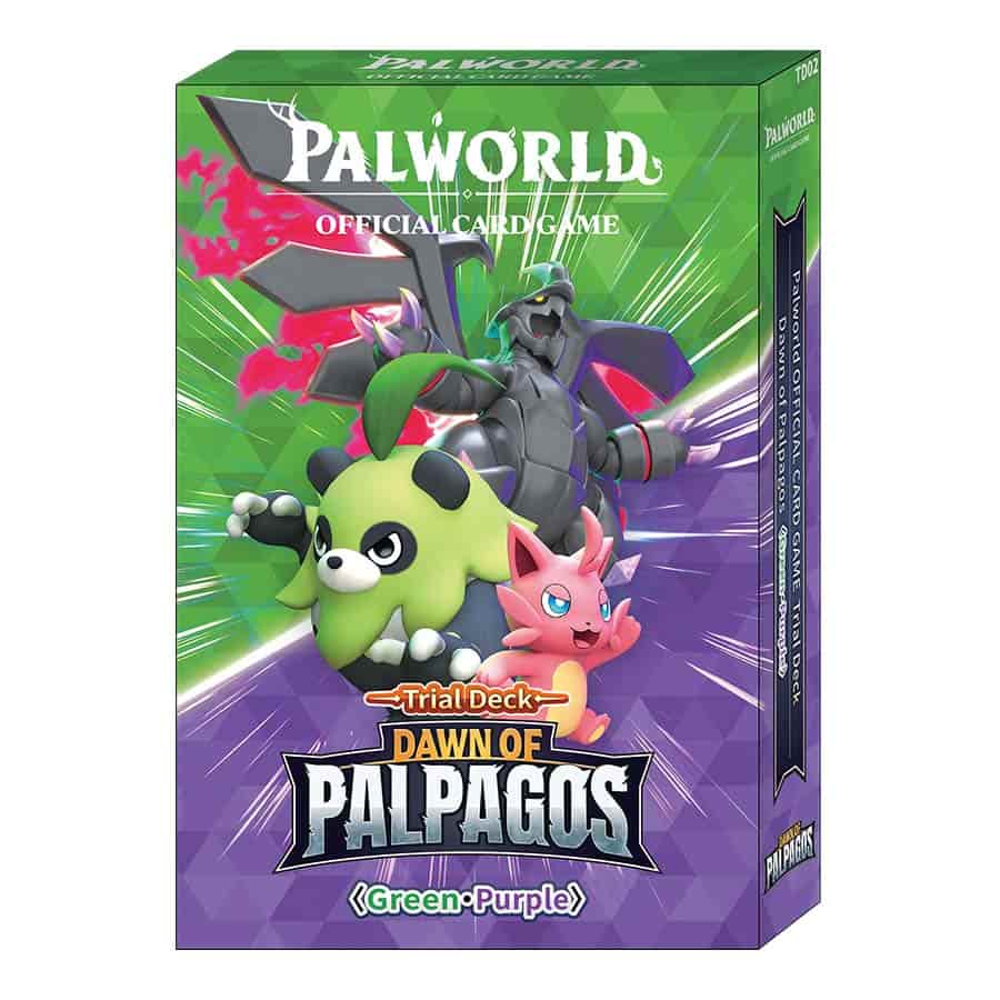 Palworld TCG: Dawn of Palpagos Trial Deck - Green & Purple