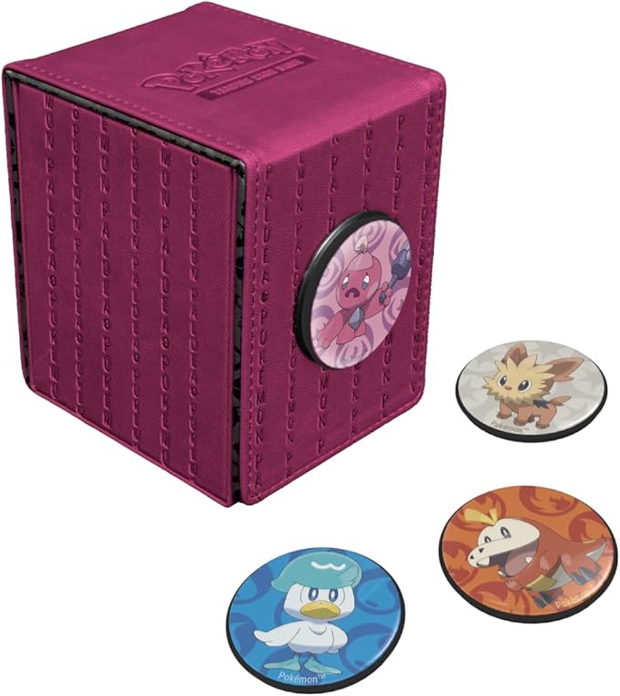 Ultra Pro: Pokemon Deck Box - Alcove 4 Click Paldea