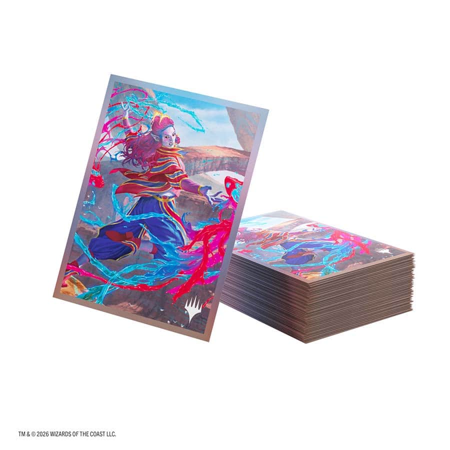 Magic: The Gathering - Secrets of Strixhaven - Premium Art Sleeves - Rootha Mastering the Moment