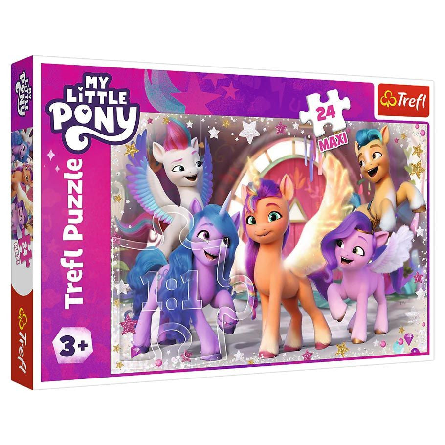 Puzzle: My Little Pony - A Happy Day of Ponies (24 Piece)