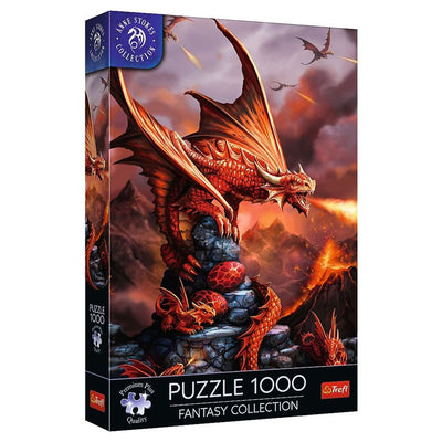 Puzzle: Anne Stokes Fire Dragon 1000 Piece
