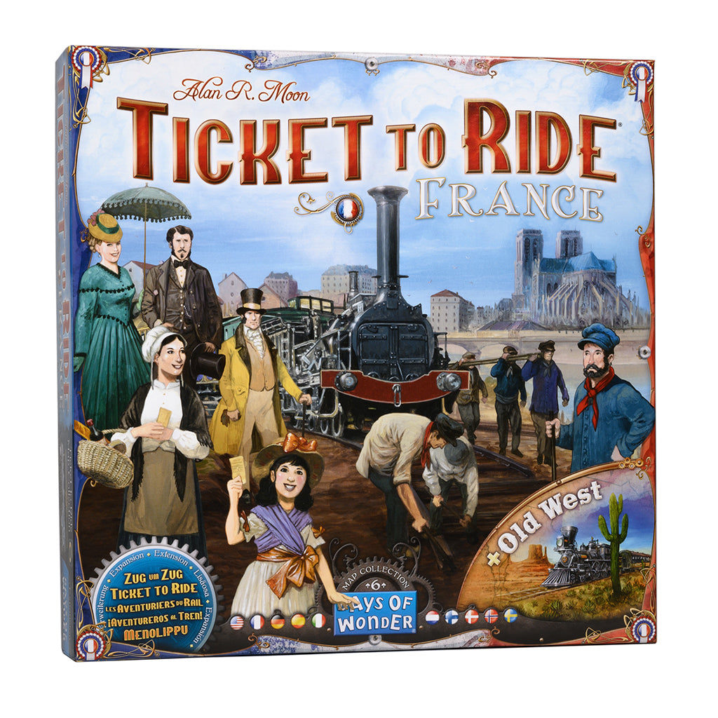 Ticket to Ride: France + Old West Map 6