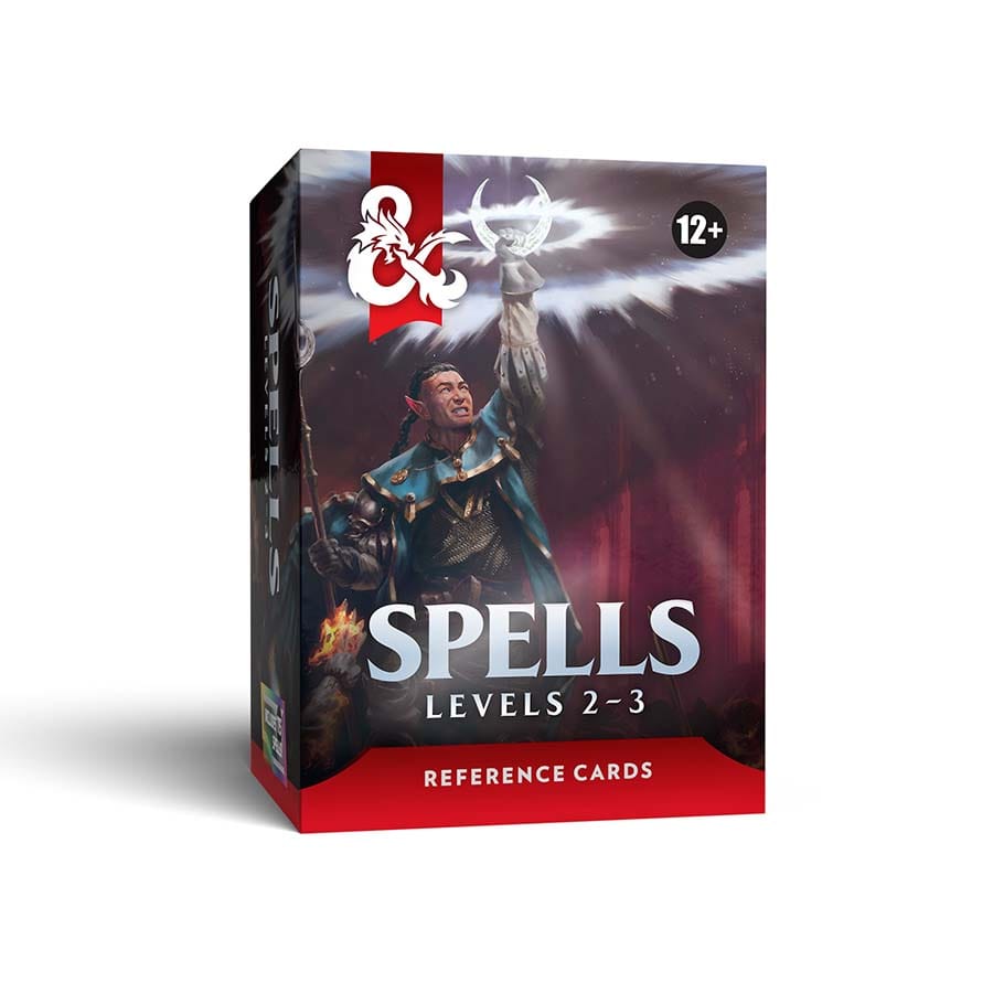 Dungeons & Dragons 5e: Reference Cards - Spells 2 (Level 2-3)