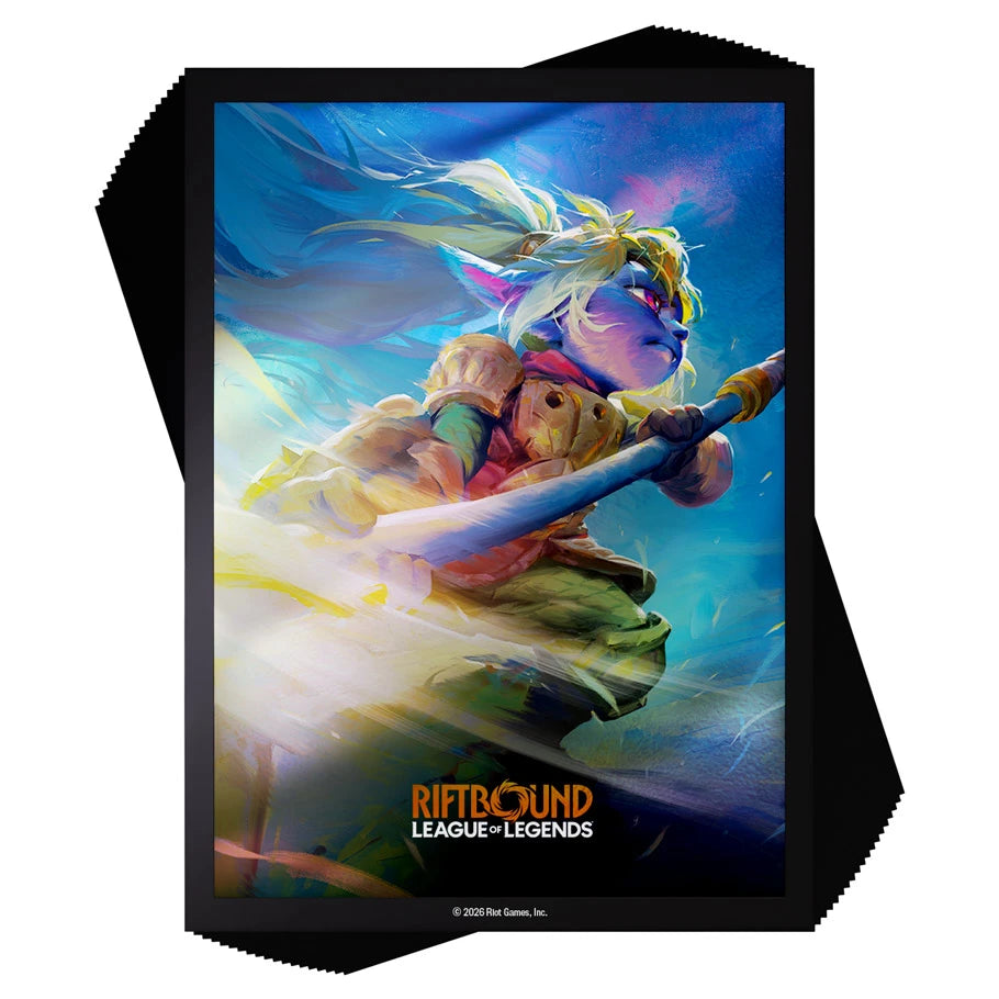Card Sleeves: Riftbound Unleashed - Poppy Keeper of the Hammer (100ct)