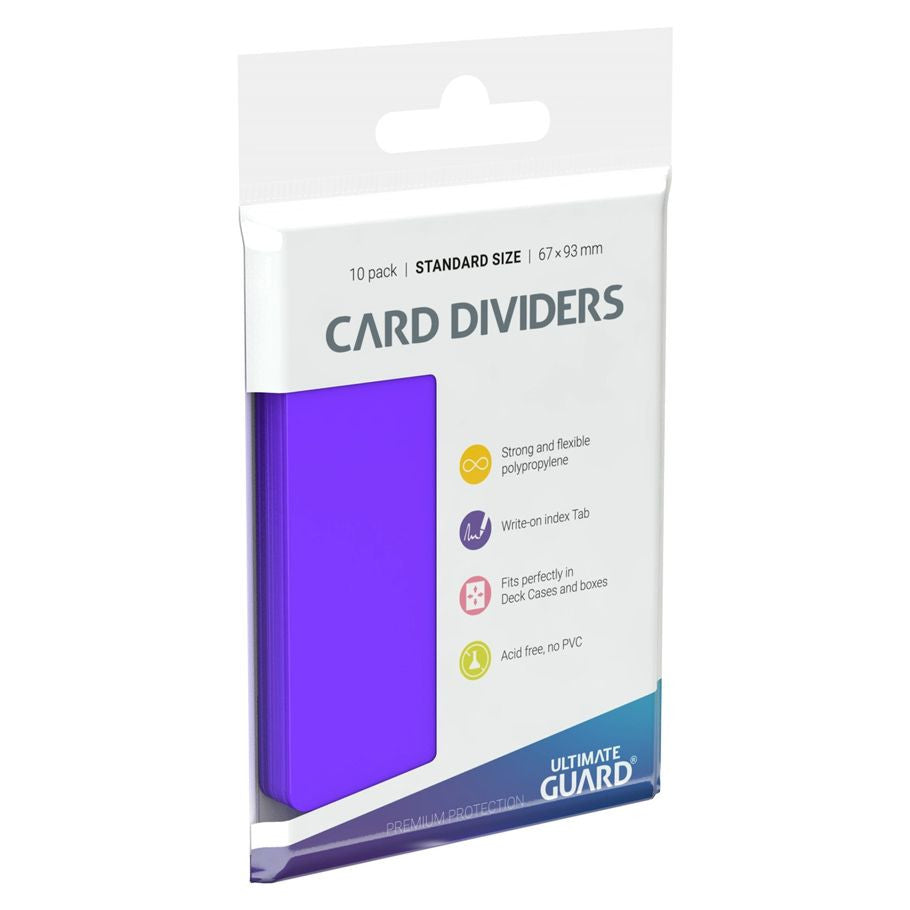 Card Dividers: Purple (Standard Size)