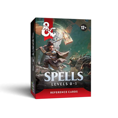 Dungeons & Dragons 5e: Reference Cards - Spells 1 (Levels 0-1)