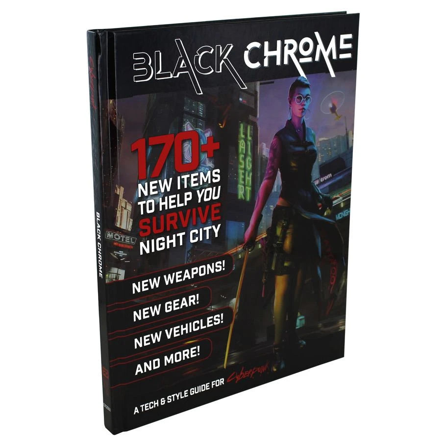 Cyberpunk RED RPG: Black Chrome
