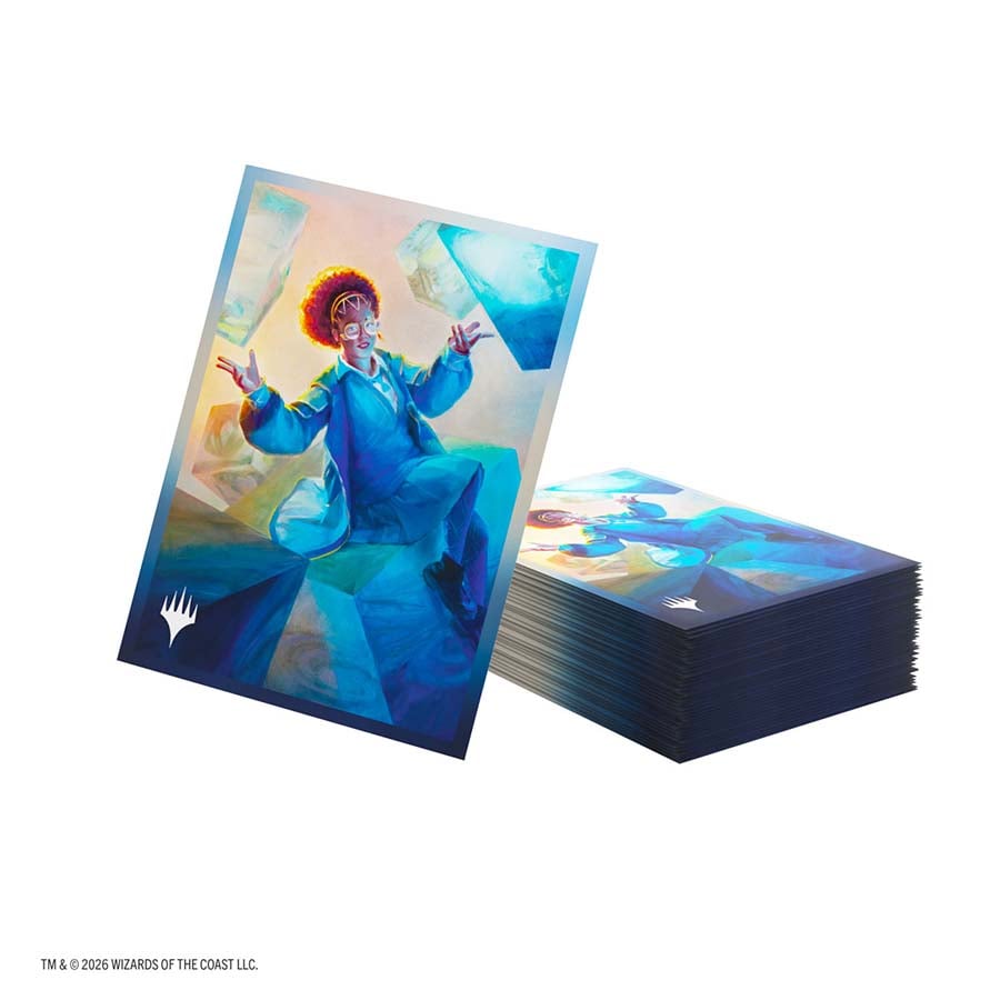 Magic: The Gathering - Secrets of Strixhaven - Premium Art Sleeves - Zimone Infinite Analyst