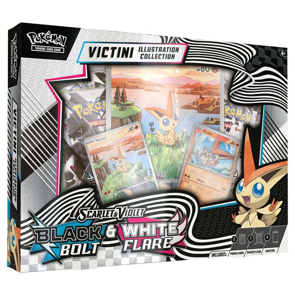 Pokemon TCG: Scarlet & Violet - Black Bolt & White Flare - Unova Victini Illustration Collection
