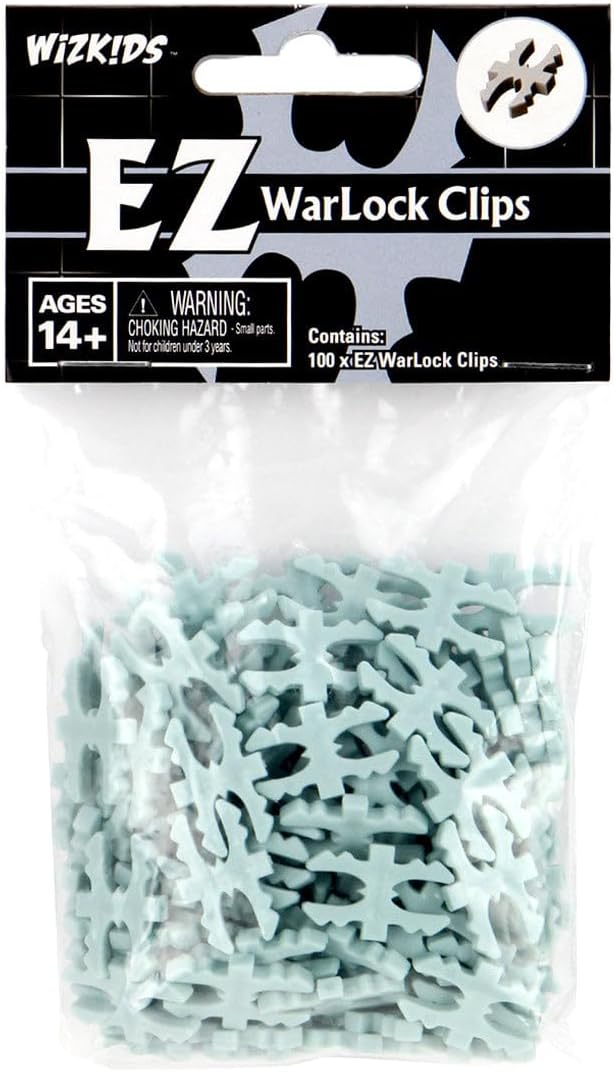 Warlock Tiles: EZ Clips (100 ct)