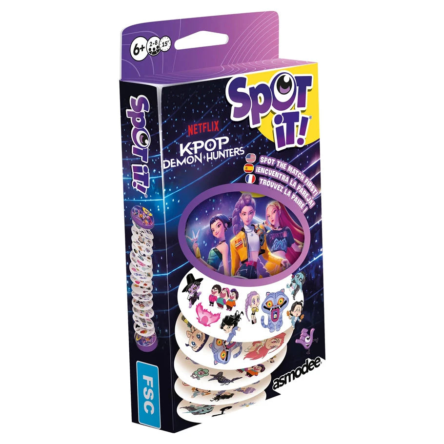 Spot It: K-Pop Demon Hunters (Eco Blister)