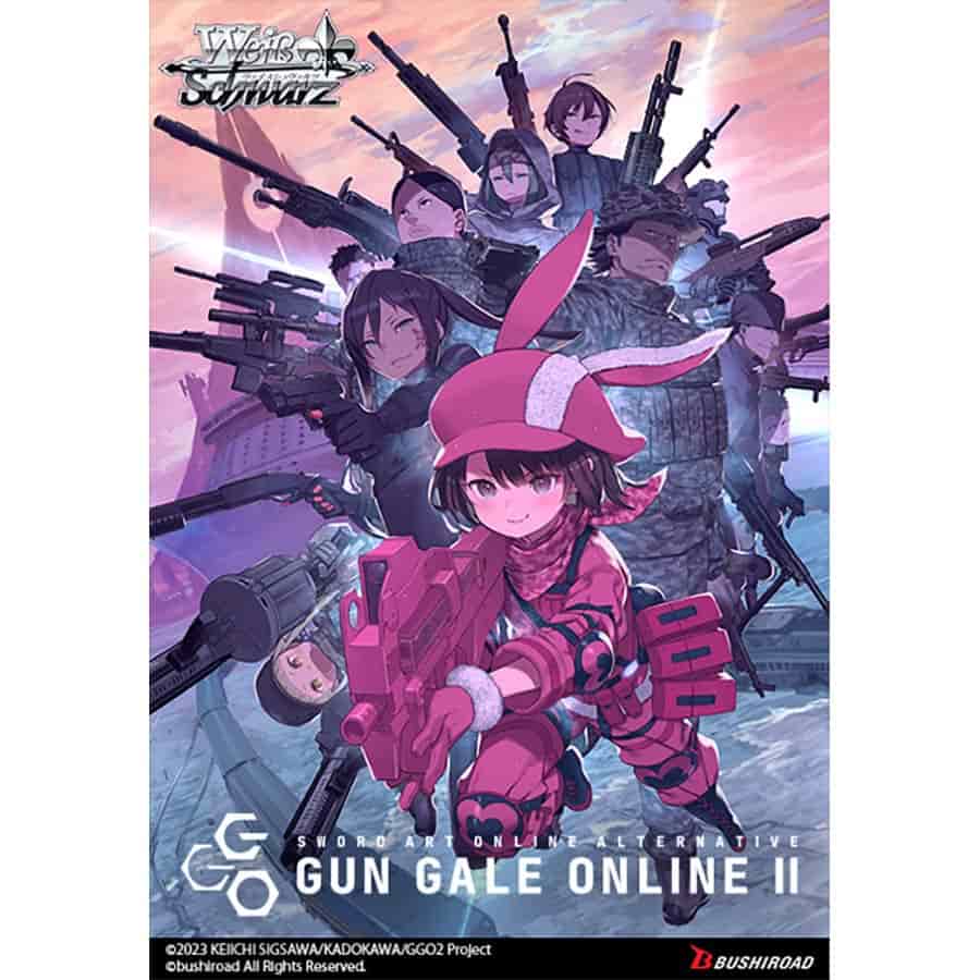 Weiss Schwarz: Extra Booster - Sword Art Online Alt - Gun Gale Online II - 6ct