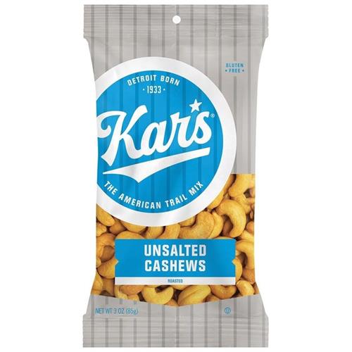 Kar's: Roasted Unsalted Cashews (3oz)
