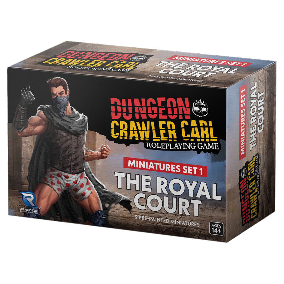 Dungeon Crawler Carl: RPG - Miniatures Set 1 - Royal Court