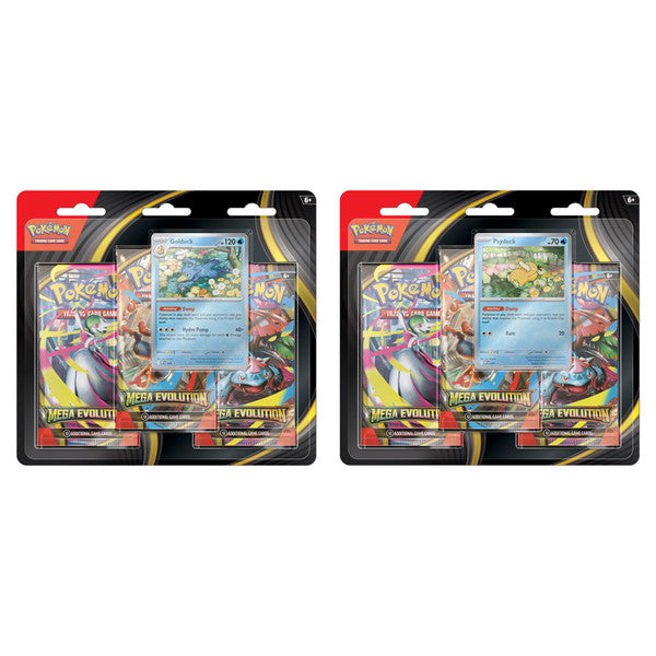 Pokemon TCG: Mega Evolution - 3 Booster Blister