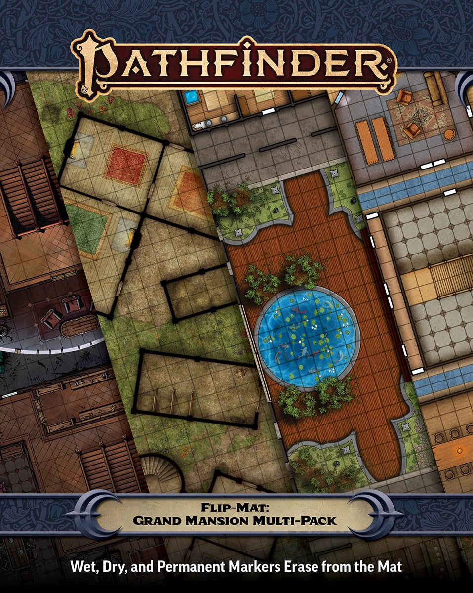 Pathfinder Flip-Mat: Grand Mansion Multi-Pack (PREORDER)
