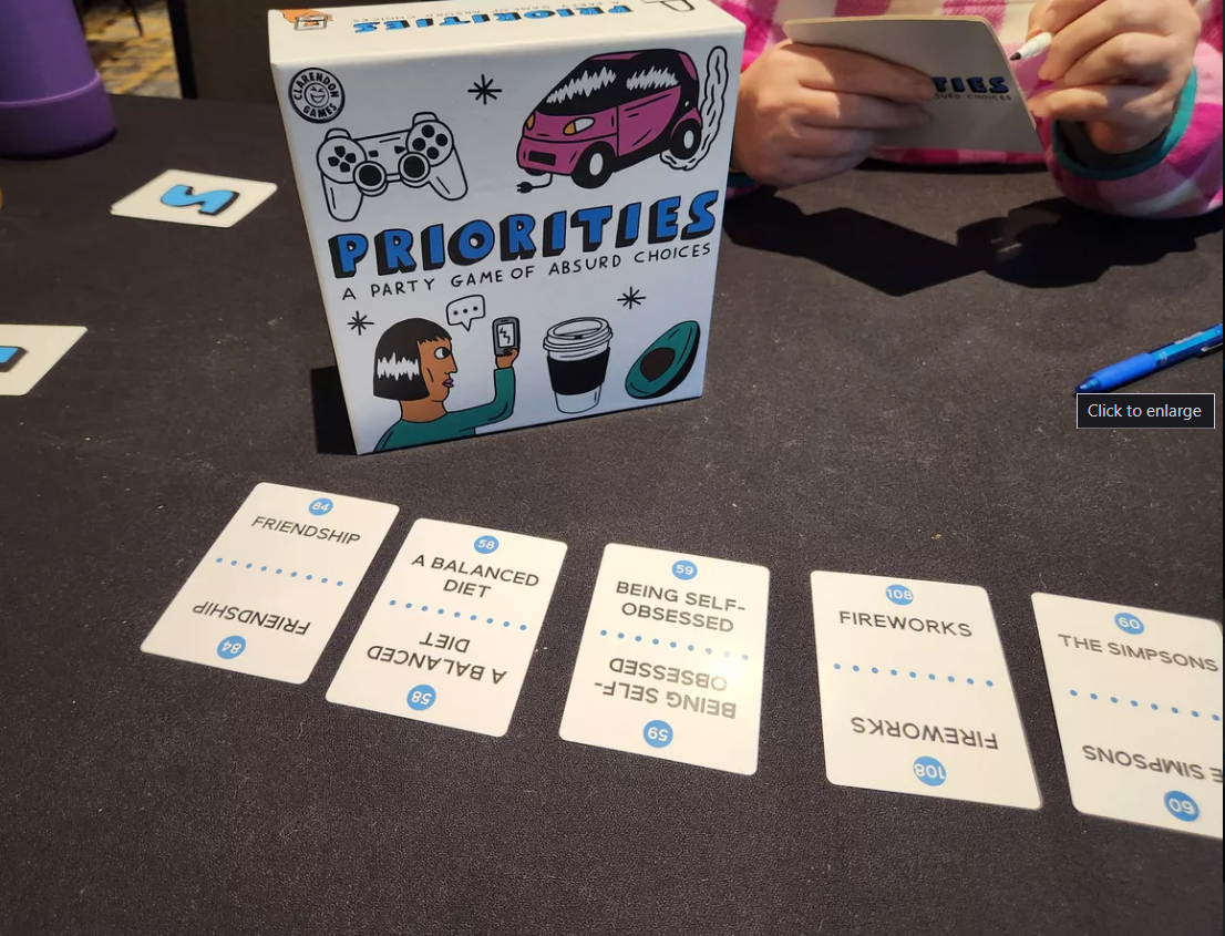 Priorities (PREORDER)