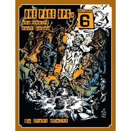 One Page Games: Volume 6