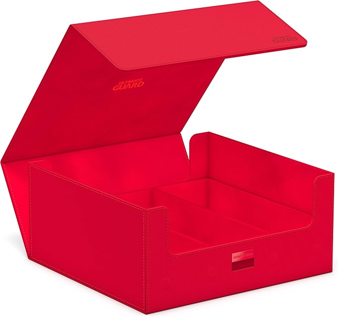 Ultimate Guard: Treasurehive 90+ Xenoskin Monocolor - Red