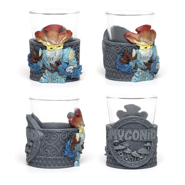 Dungeons & Dragons Mini Dice Cups Series Two featuring detailed wizard designs, perfect for tabletop gaming enthusiasts.