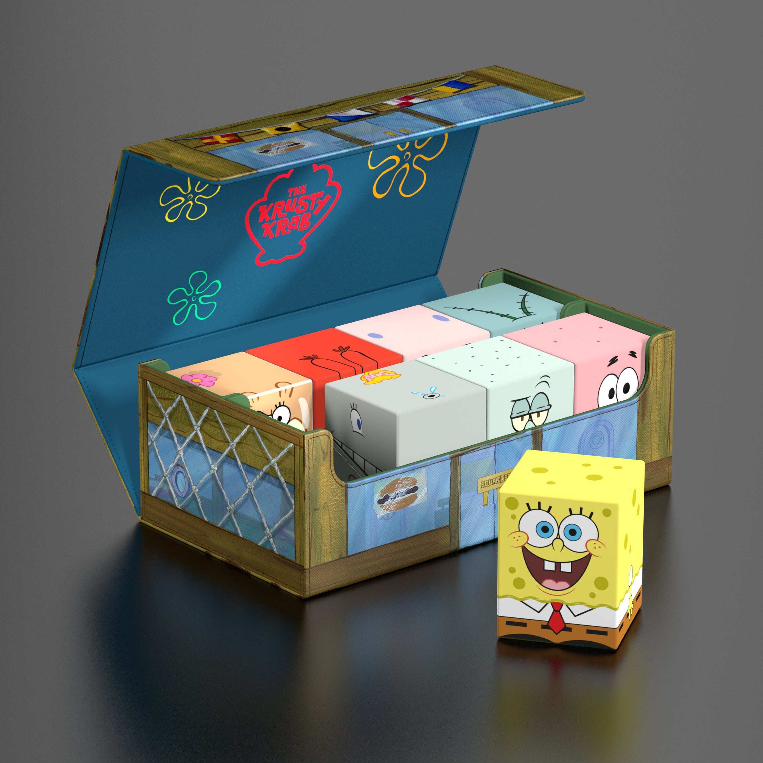 Squaroes - SpongeBob SquarePants - Krusty Krab Collector's Case