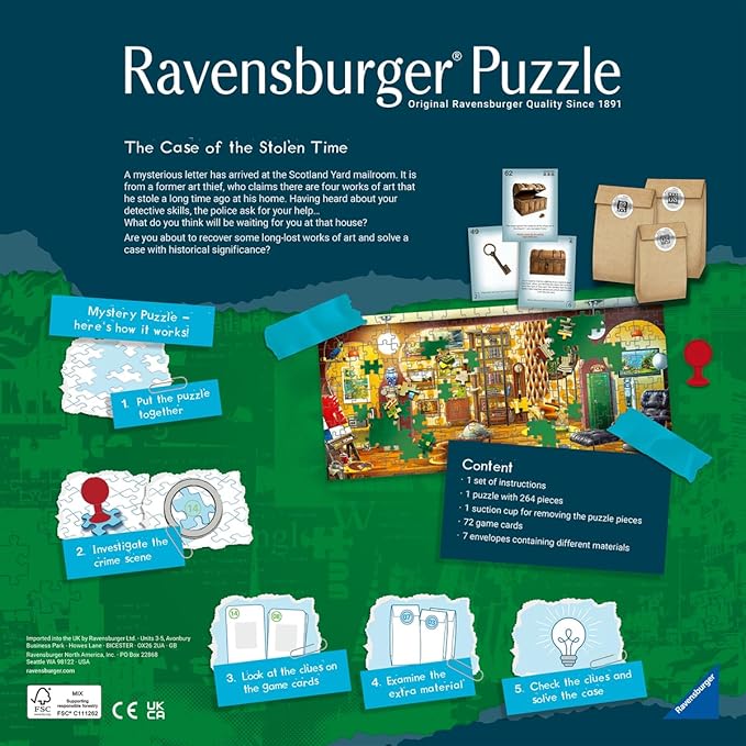 Puzzle X Crime: Stolen Time