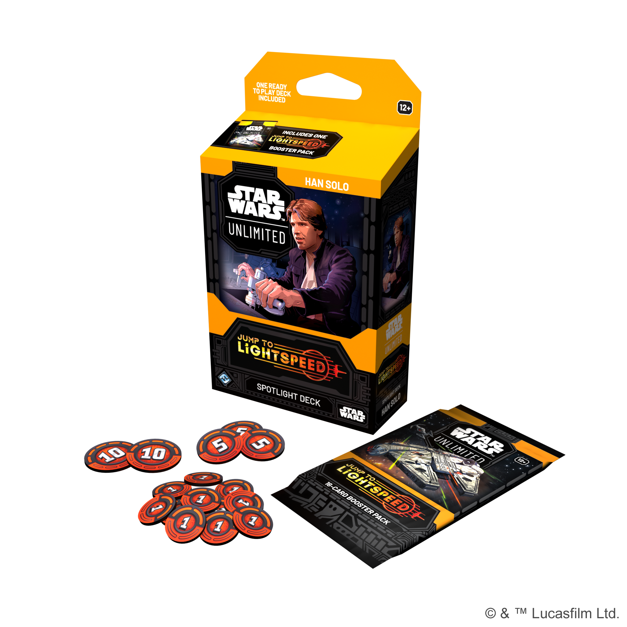 Star Wars: Unlimited - Jump to Lightspeed- Spotlight Deck - Han