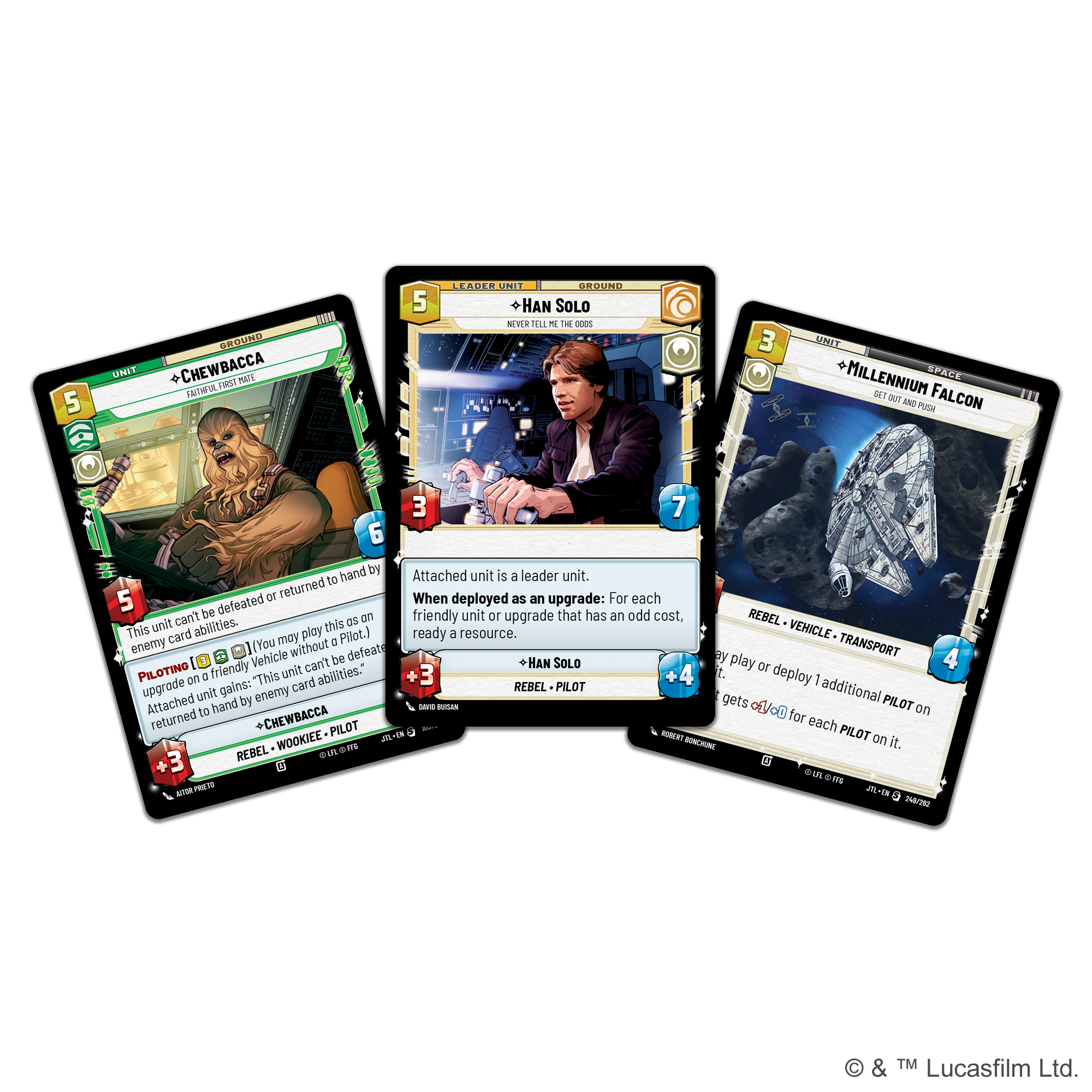 Star Wars: Unlimited - Jump to Lightspeed- Spotlight Deck - Han