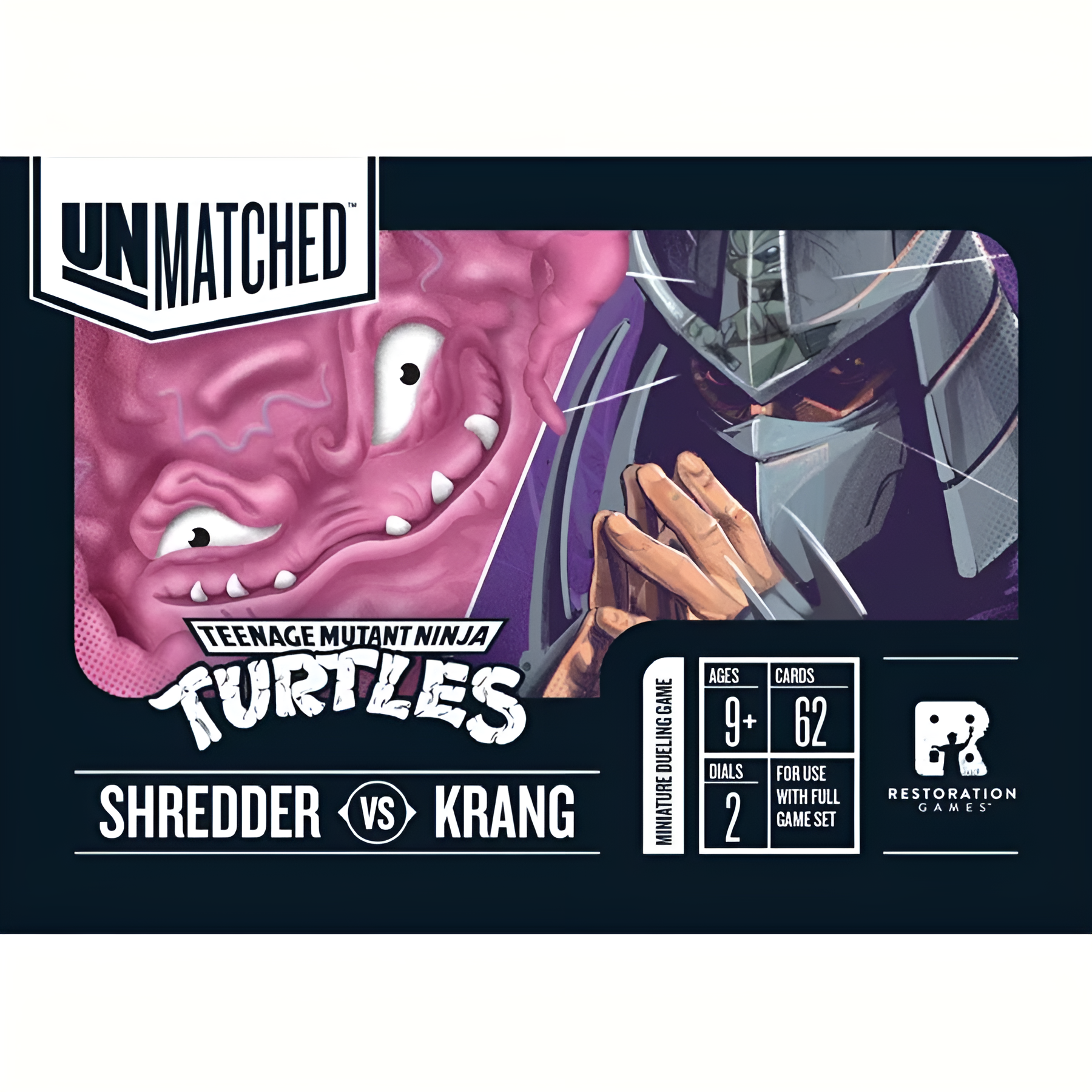Unmatched Adventures: Teenage Mutant Ninja Turtles: Shredder and Krang Hero Deck (PREORDER)
