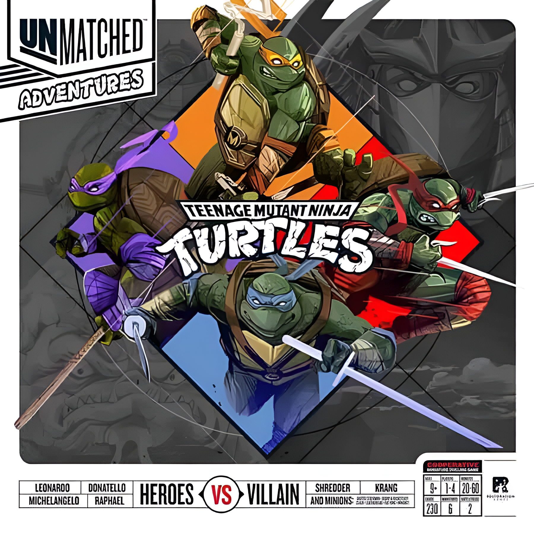 Unmatched Adventures: Teenage Mutant Ninja Turtles