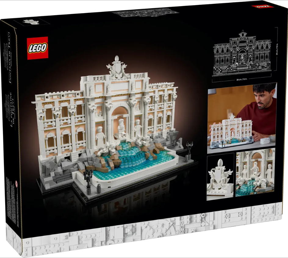 LEGO Trevi Fountain