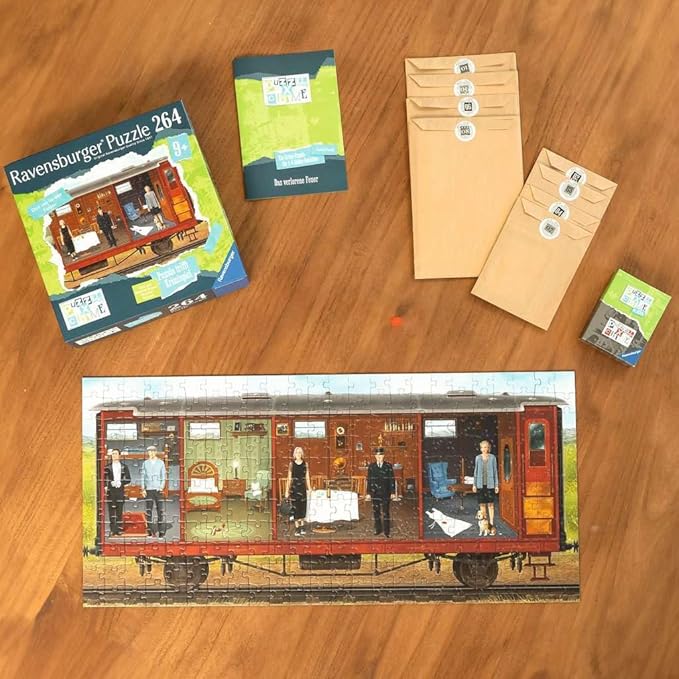 Puzzle X Crime: The Lost Fire (264 pieces)