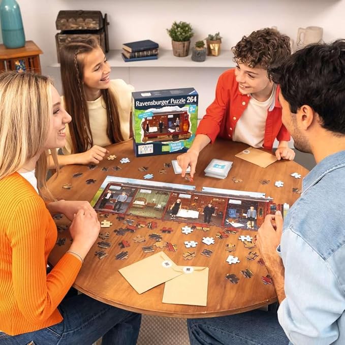 Puzzle X Crime: The Lost Fire (264 pieces)