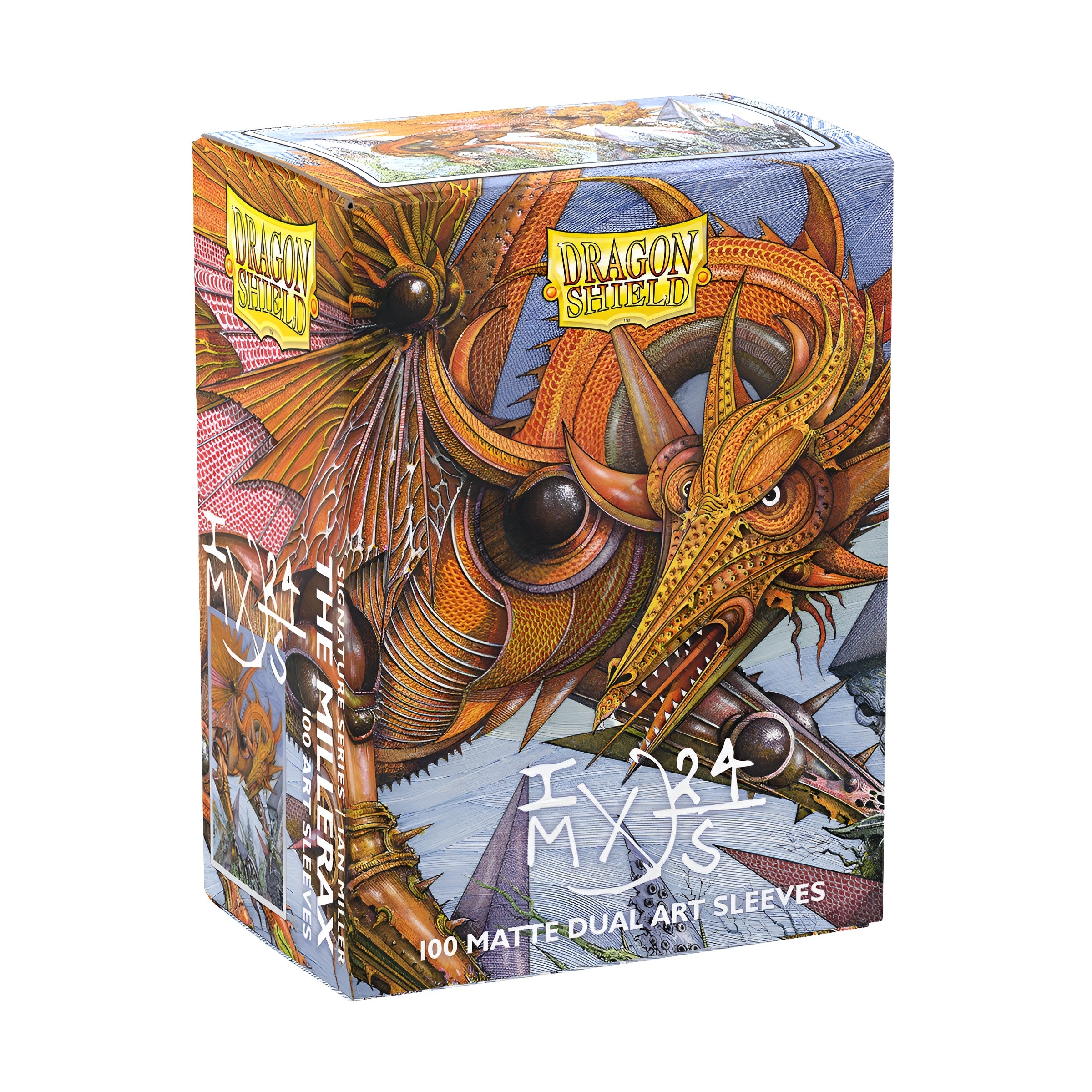 Dragon Shield Sleeves: Standard Matte Dual Art - The Millerax 100CT (PREORDER)