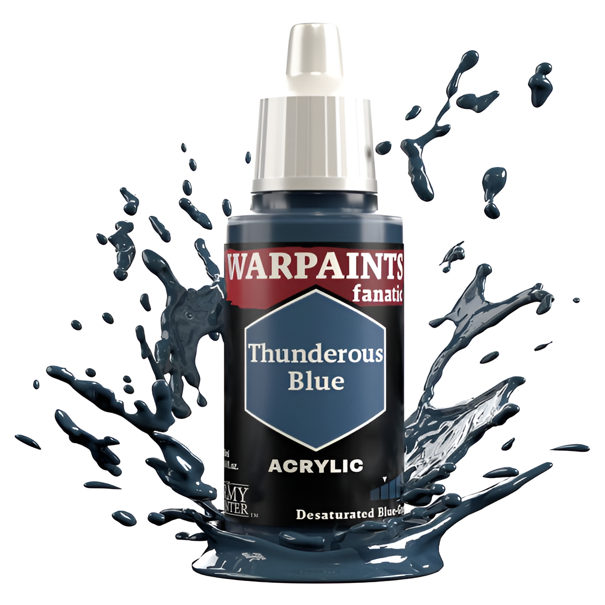 The Army Painter: Warpaints Fanatic - Thunderous Blue (18ml)