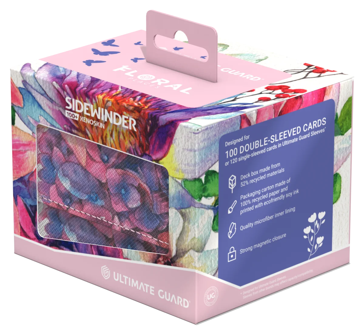 Ultimate Guard: Sidewinder 100+ Xenoskin - Floral Places - Lotus Bloom