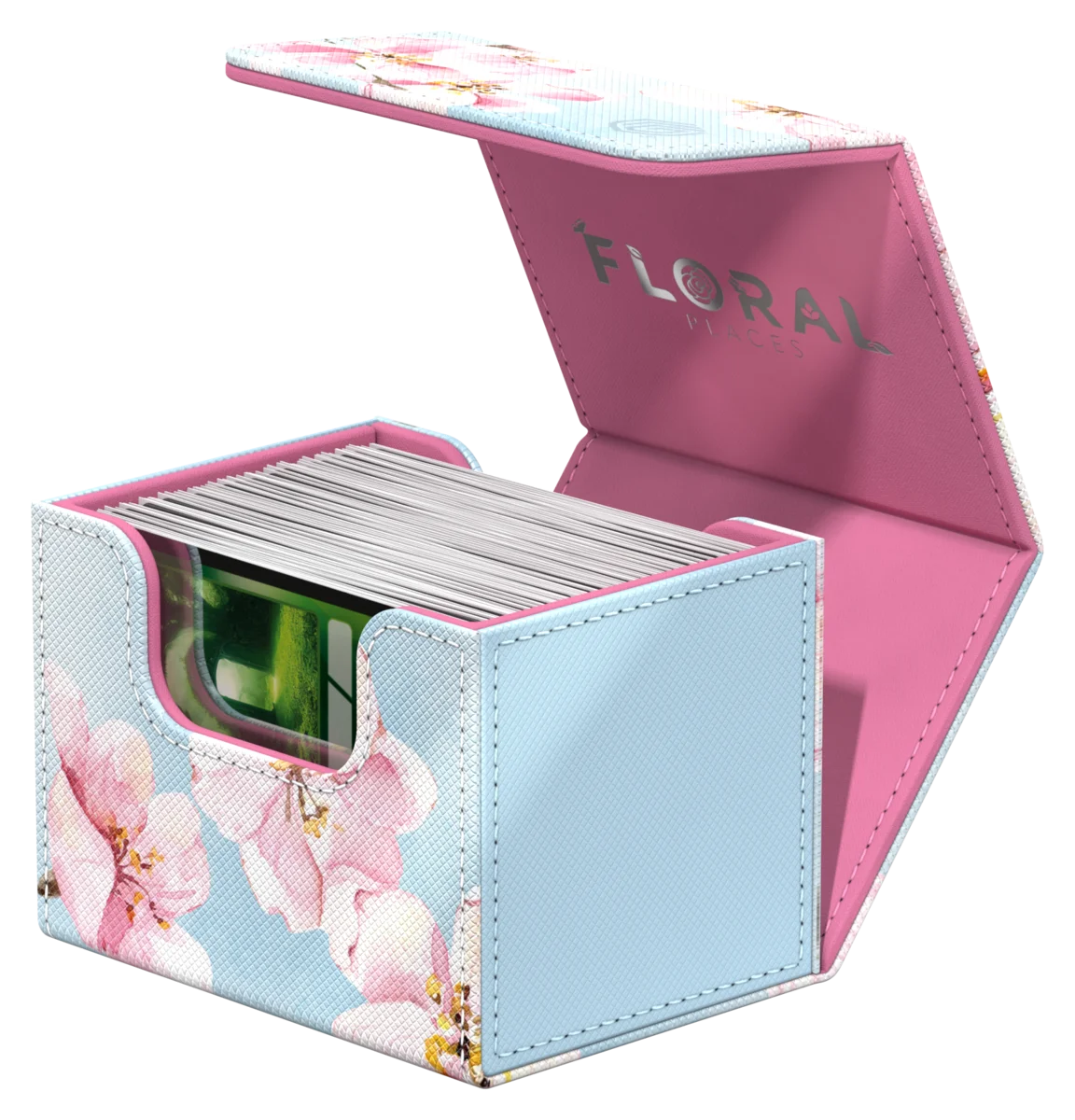 Ultimate Guard: Sidewinder 100+ Xenoskin - Floral Places - Cherry Bloom