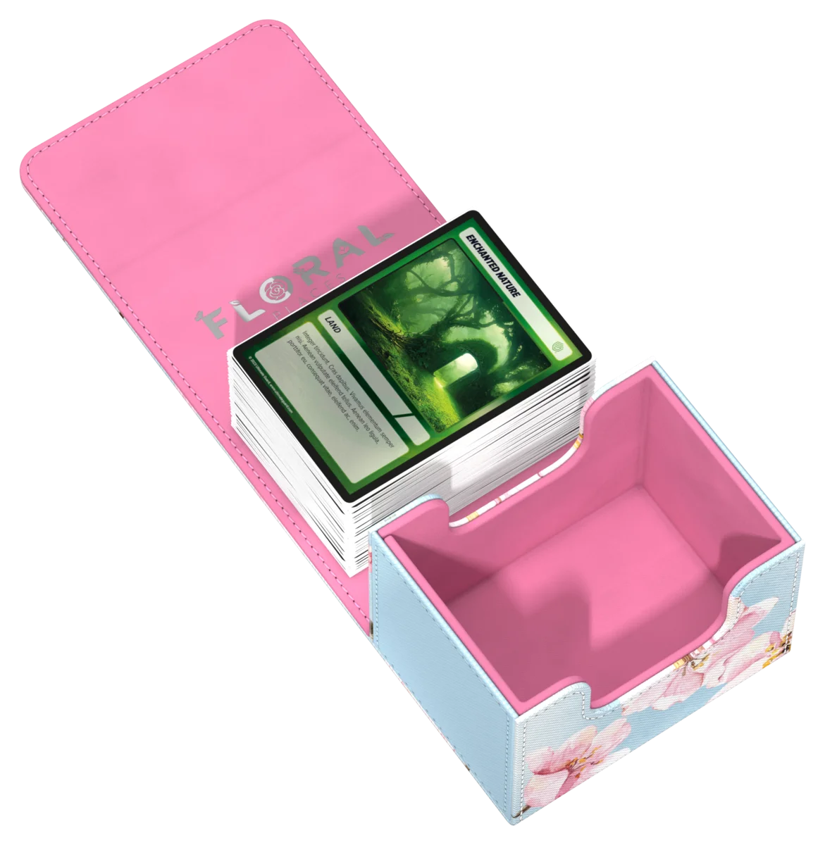 Ultimate Guard: Sidewinder 100+ Xenoskin - Floral Places - Cherry Bloom