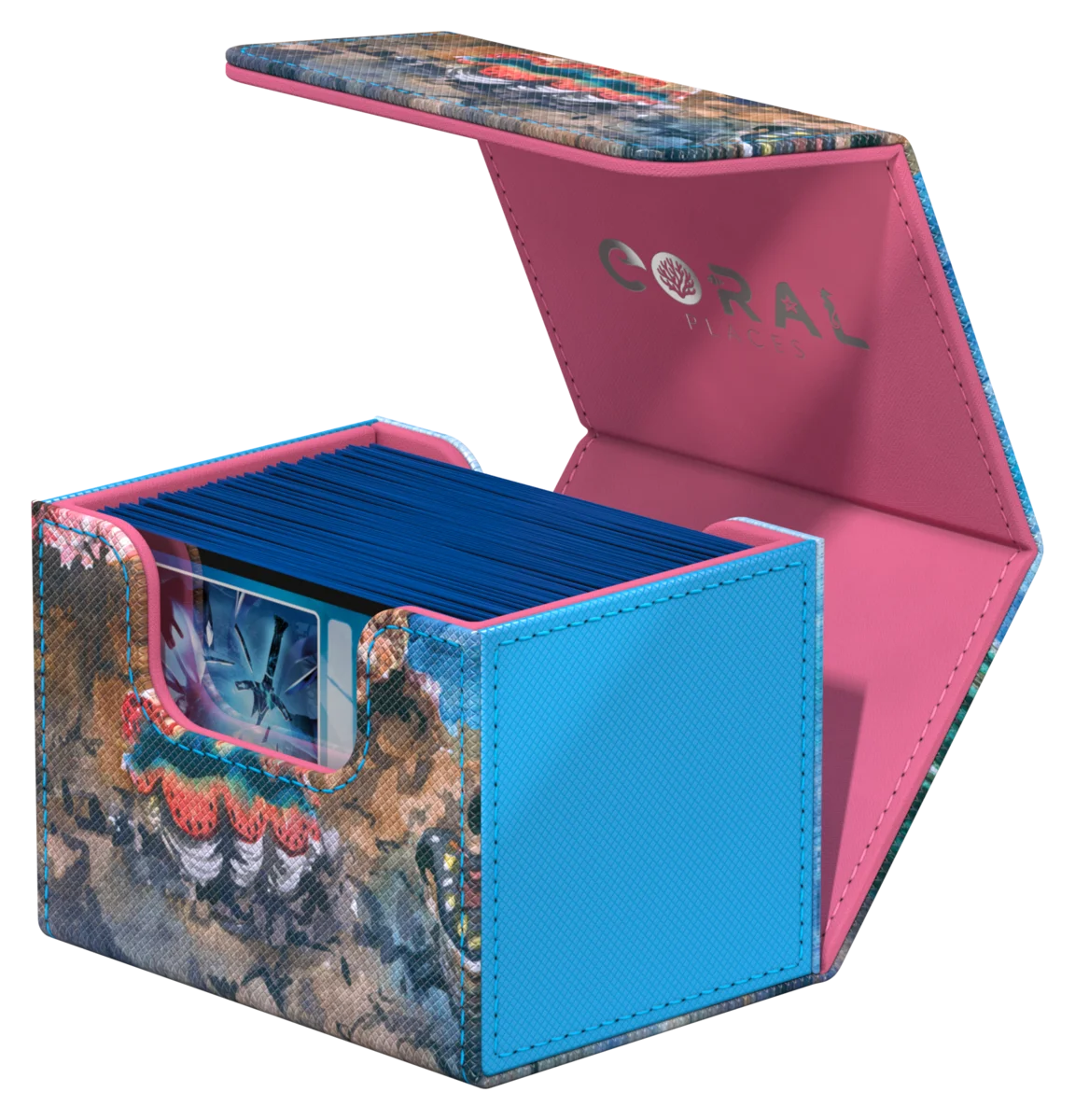 Ultimate Guard: Sidewinder 100+ Xenoskin - Coral Places - Seablue Hush