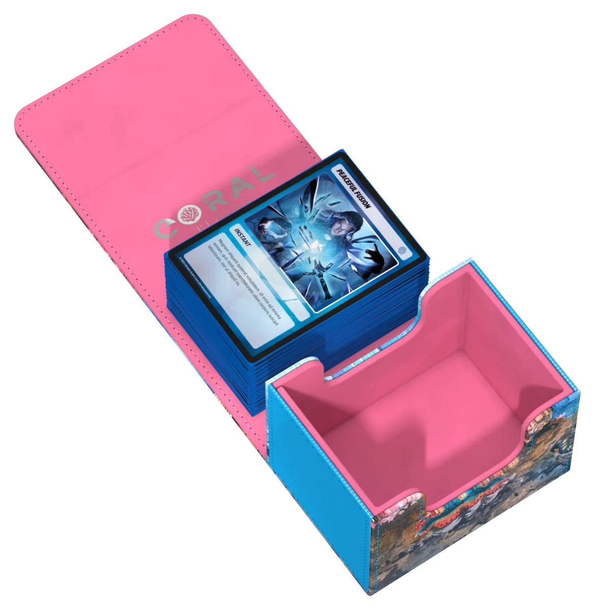 Ultimate Guard: Sidewinder 100+ Xenoskin - Coral Places - Seablue Hush
